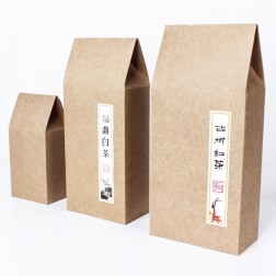 Bottom Stand Up Bag Kraft Paper Package Boxes