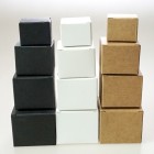 Tuck in Flap Kraft Paper Folding Boxes with Snap Lock Bottom