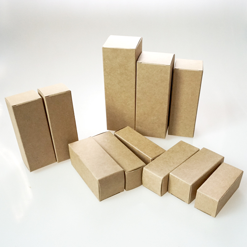 Drawer Sleeve Kraft Paper Folding Packaging Boxes
